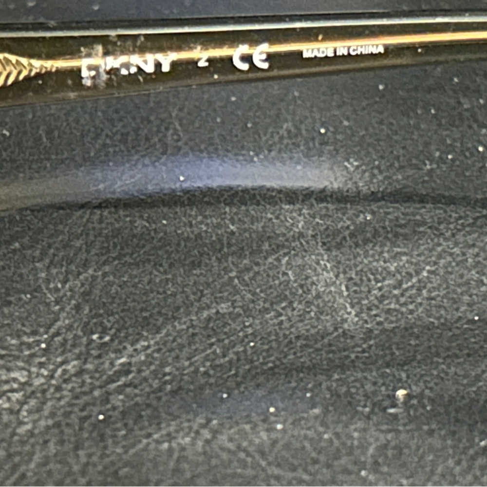 Dkny Transparent Rectangular Glasses Frame Only - image 5